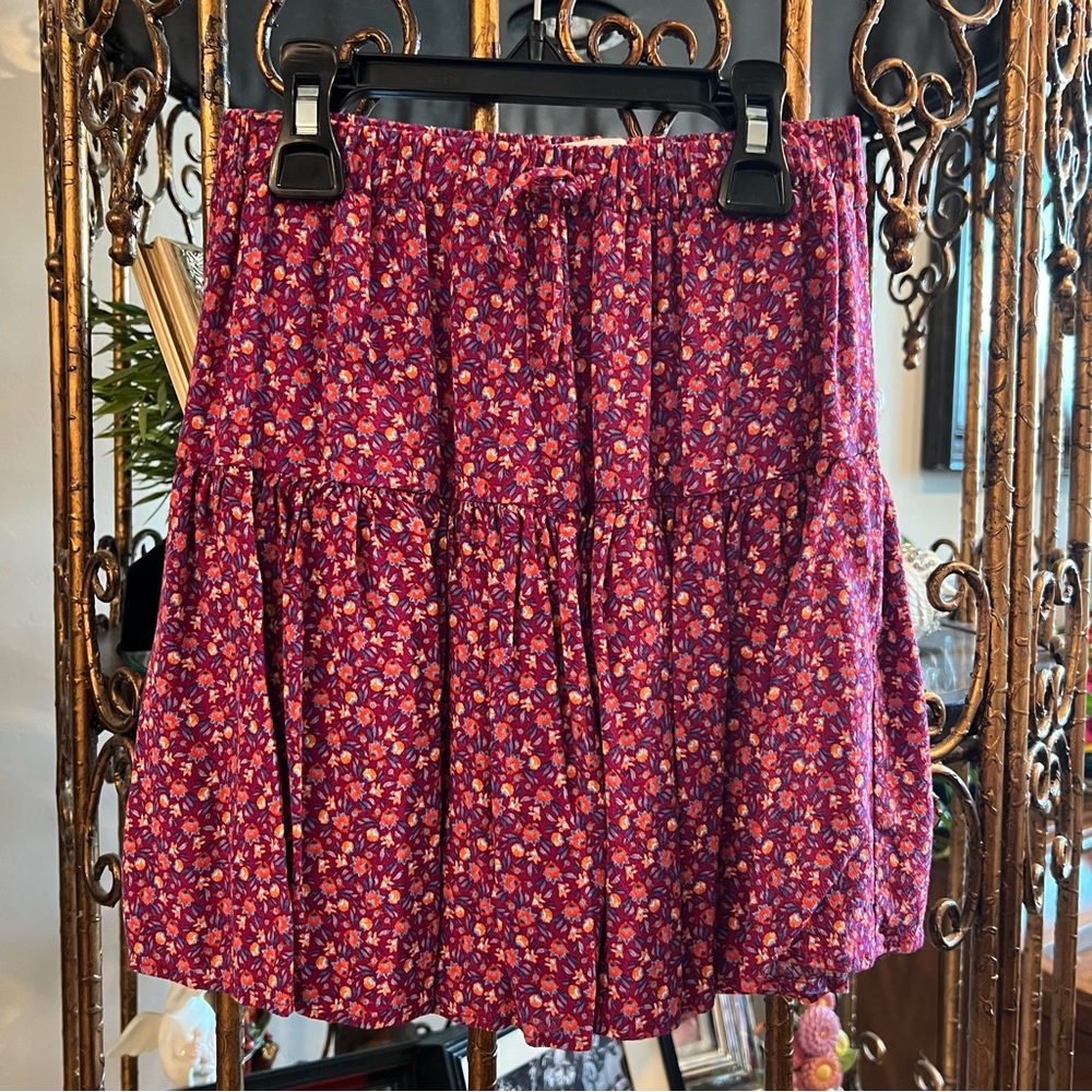Zara Girls Floral Print Skort